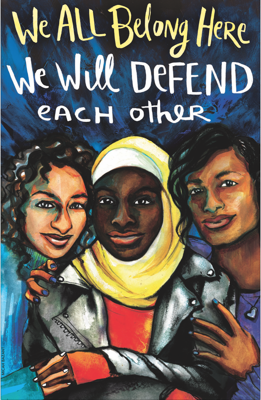 We All Belong Here, We Will DEFEND each other